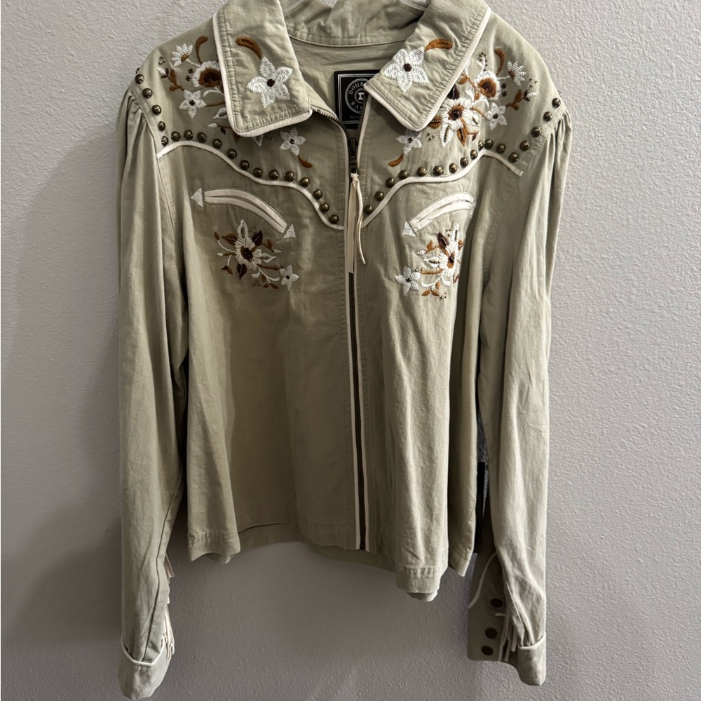 Double D Ranch Embroidered Utility Jacket